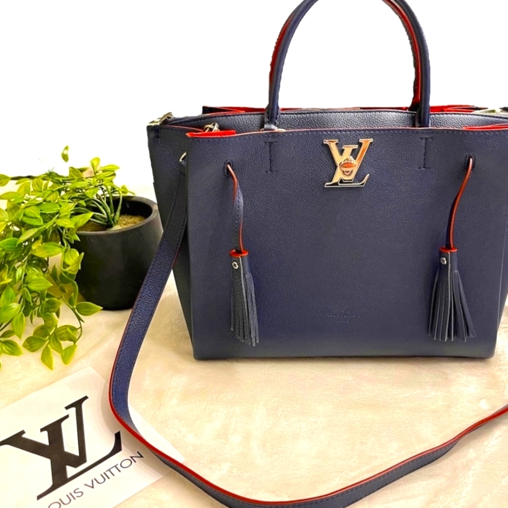Louis Vuitton Leather Handbag